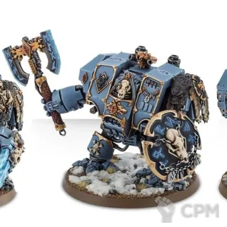 Описание картинки Murderfang Venerable Dreadnought/Bjorn the Fell-Handed. от Серж по цене 1 100руб | Свободный Рынок Миниатюр - СРМ