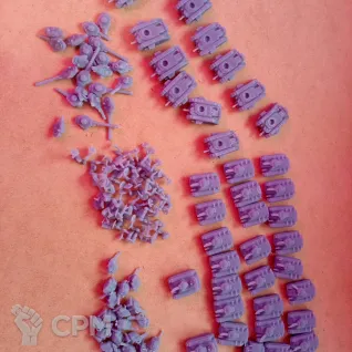 Описание картинки Леман Рассы, Химеры и Сентинели от Медведь по цене 100руб | Свободный Рынок Миниатюр - СРМ