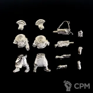 Описание картинки Necromunda - Palantine enforcers - Palantine companions - (Metal) от FULL METAL по цене 300руб | Свободный Рынок Миниатюр - СРМ