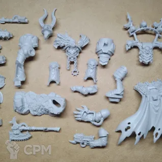 Описание картинки New Chaos Lord от Серж по цене 100руб | Свободный Рынок Миниатюр - СРМ