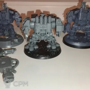 Описание картинки Warhammer Space Marine Venerable Dreadnought 1ориг, 2 печатных от User37833 по цене 100руб | Свободный Рынок Миниатюр - СРМ