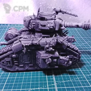Описание картинки Chaos боевой танк «Леман Русс»(В2) от Hroym по цене 1 000руб | Свободный Рынок Миниатюр - СРМ