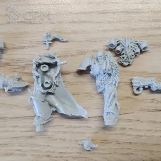 Описание картинки Obsidius Mallex, Chaos Lord от Серж по цене 100руб | Свободный Рынок Миниатюр - СРМ