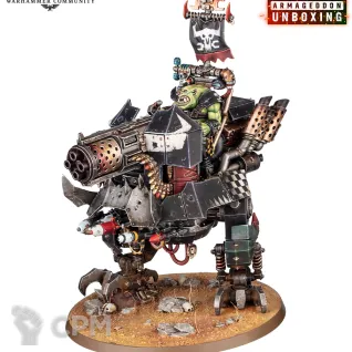 Описание картинки [GW] Armageddon - Big Mek Dakkarig от TRNK по цене 100руб | Свободный Рынок Миниатюр - СРМ