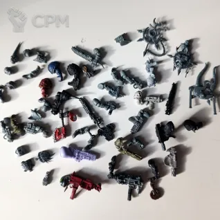 Описание картинки Chaos space marine Legionaries от OMG_SL по цене 1 000руб | Свободный Рынок Миниатюр - СРМ