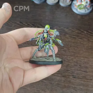 Описание картинки Necron Characters от Midke по цене 100руб | Свободный Рынок Миниатюр - СРМ