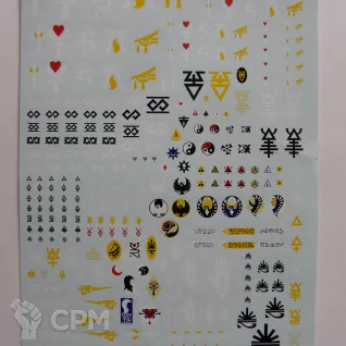 Описание картинки Eldar transfer sheet (Декали) от volkolok13 по цене 100руб | Свободный Рынок Миниатюр - СРМ