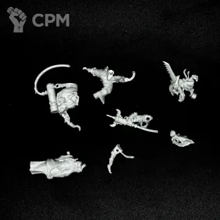 Описание картинки Painboy with Grot Orderly armageddon от Логово Каракатицы  по цене 100руб | Свободный Рынок Миниатюр - СРМ