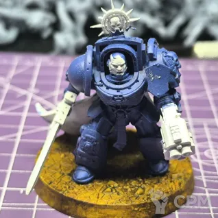 Описание картинки CAPTAIN IN TERMINATOR ARMOUR LEVIATHAN от Taptus по цене 100руб | Свободный Рынок Миниатюр - СРМ