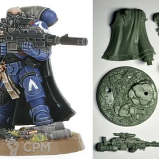 Описание картинки Space Marine Heroes – Series 4 Brother Flavian. Литьё от ASSV по цене 100руб | Свободный Рынок Миниатюр - СРМ