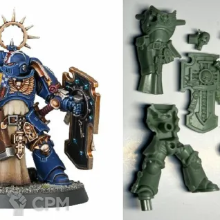 Описание картинки Primaries Lieutenant. Литьё от ASSV по цене 100руб | Свободный Рынок Миниатюр - СРМ