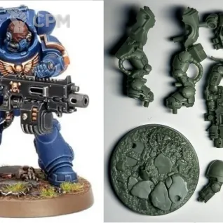 Описание картинки Space Marine Heroes – Series 4 Brother Acules. Литьё от ASSV по цене 100руб | Свободный Рынок Миниатюр - СРМ