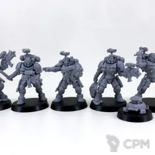 Описание картинки Primaris Infiltrators от Doom Brigade по цене 100руб | Свободный Рынок Миниатюр - СРМ