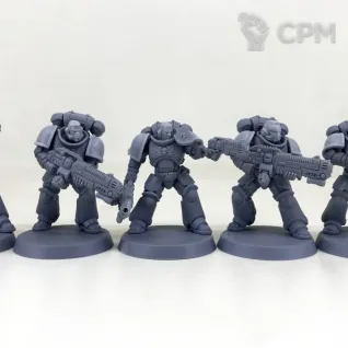 Описание картинки Primaris Hellblasters от Doom Brigade по цене 100руб | Свободный Рынок Миниатюр - СРМ