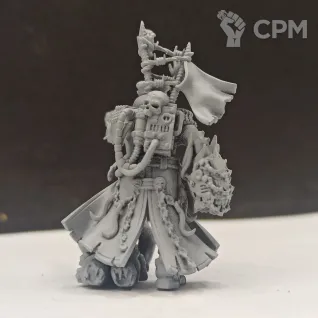 Описание картинки Renegade Death Division - Commissar от WebWay 3D по цене 120руб | Свободный Рынок Миниатюр - СРМ