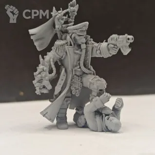 Описание картинки Renegade Death Division - Commissar от WebWay 3D по цене 150руб | Свободный Рынок Миниатюр - СРМ