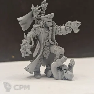 Описание картинки Renegade Death Division - Commissar от WebWay 3D по цене 120руб | Свободный Рынок Миниатюр - СРМ