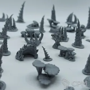 Описание картинки Decorations for bases (Var1) от WebWay 3D по цене 450руб | Свободный Рынок Миниатюр - СРМ