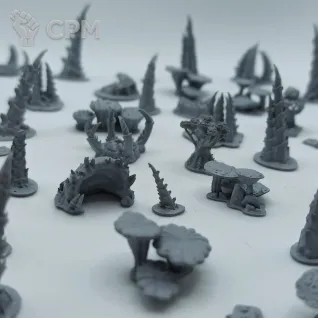 Описание картинки Decorations for bases (Var1) от WebWay 3D по цене 450руб | Свободный Рынок Миниатюр - СРМ