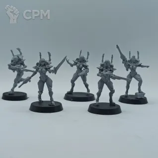 Описание картинки Eldar Female от WebWay 3D по цене 450руб | Свободный Рынок Миниатюр - СРМ