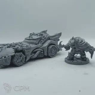 Описание картинки Ork Batman от WebWay 3D по цене 1 350руб | Свободный Рынок Миниатюр - СРМ