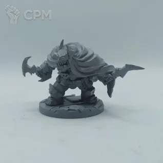 Описание картинки Ork Batman от WebWay 3D по цене 1 350руб | Свободный Рынок Миниатюр - СРМ