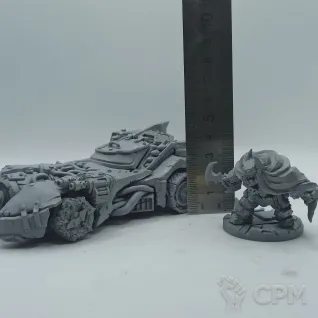 Описание картинки Ork Batman от WebWay 3D по цене 1 350руб | Свободный Рынок Миниатюр - СРМ