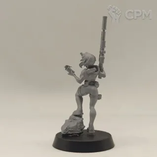 Описание картинки Assassin girl от WebWay 3D по цене 100руб | Свободный Рынок Миниатюр - СРМ