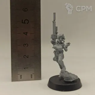Описание картинки Assassin girl от WebWay 3D по цене 150руб | Свободный Рынок Миниатюр - СРМ