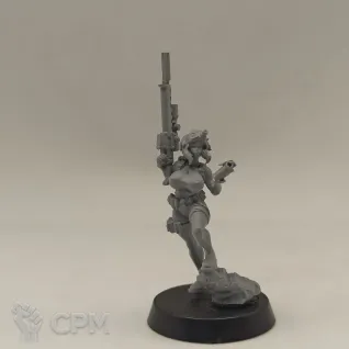 Описание картинки Assassin girl от WebWay 3D по цене 150руб | Свободный Рынок Миниатюр - СРМ