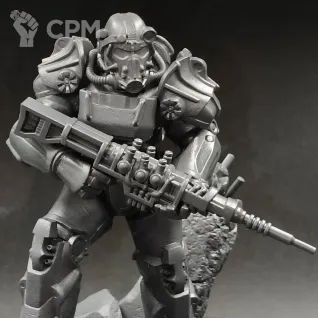 Описание картинки T60 Power Armor Fallout от WebWay 3D по цене 800руб | Свободный Рынок Миниатюр - СРМ