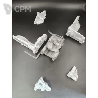 Описание картинки Гибкая линейка для Warhammer 40k / Kill Team / Necromunda от WebWay 3D по цене 550руб | Свободный Рынок Миниатюр - СРМ
