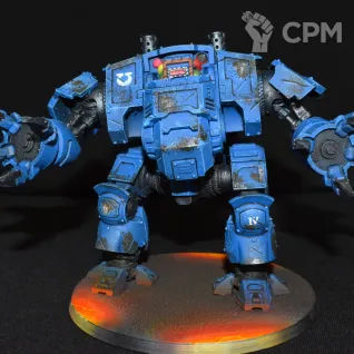 Описание картинки Brutalis Dreadnought от Miro по цене 100руб | Свободный Рынок Миниатюр - СРМ