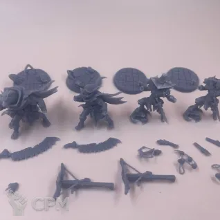 Описание картинки Охотники на нечисть, инквизиторы от Подземный человек по цене 300руб | Свободный Рынок Миниатюр - СРМ