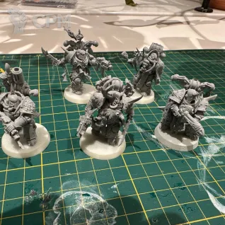 Описание картинки Plague marines от Egoren по цене 100руб | Свободный Рынок Миниатюр - СРМ