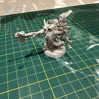 Описание картинки Malignant plaguecaster от Egoren по цене 100руб | Свободный Рынок Миниатюр - СРМ