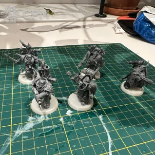 Описание картинки Plague marines от Egoren по цене 100руб | Свободный Рынок Миниатюр - СРМ