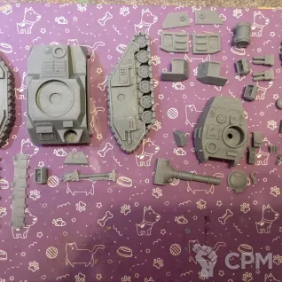 Описание картинки Leman Russ от у Васи по цене 100руб | Свободный Рынок Миниатюр - СРМ