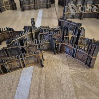 Описание картинки Terrain set 11th Edition от nzr122 по цене 100руб | Свободный Рынок Миниатюр - СРМ