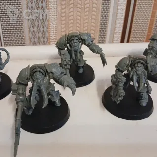 Описание картинки Chaos Space Marine Terminator Squad от User64034 по цене 3 500руб | Свободный Рынок Миниатюр - СРМ