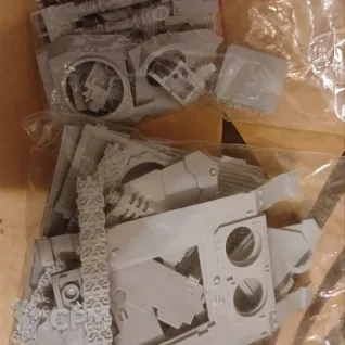 Описание картинки Chaos Space Marines Predator Tank от User64034 по цене 2 600руб | Свободный Рынок Миниатюр - СРМ