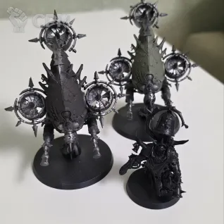 Описание картинки Noxious Blightbringer + 2 floated blight drone от AnoshinYevgeniy по цене 100руб | Свободный Рынок Миниатюр - СРМ