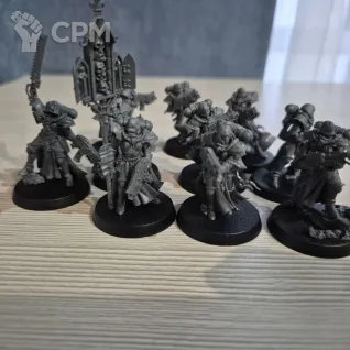 Описание картинки Battle Sisters Squad x10 Оригинал от nzr122 по цене 100руб | Свободный Рынок Миниатюр - СРМ