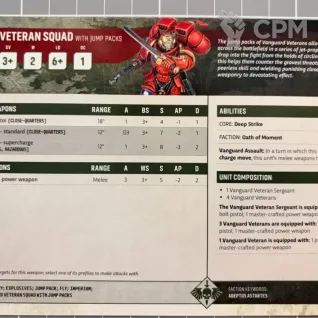 Описание картинки [GW] Armageddon - Vanguard Veterans (+ Bases + Datasheet) от Vadimsylk по цене 100руб | Свободный Рынок Миниатюр - СРМ