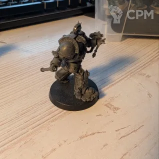 Описание картинки Librarian in Terminator Armour от OnuXD по цене 100руб | Свободный Рынок Миниатюр - СРМ