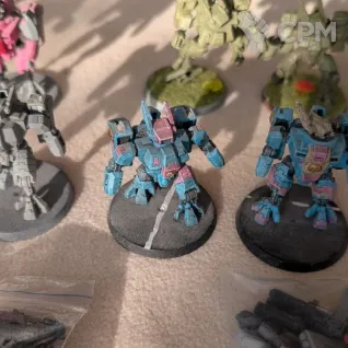 Описание картинки XV8 Crisis Battlesuit Team от rinaskela по цене 100руб | Свободный Рынок Миниатюр - СРМ