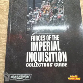 Описание картинки Forces of the imperial inquisition collector's guide от lolylop по цене 100руб | Свободный Рынок Миниатюр - СРМ