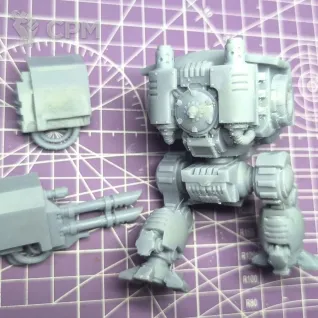 Описание картинки Ballistus Dreadnought от Taptus по цене 100руб | Свободный Рынок Миниатюр - СРМ