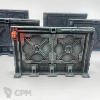 Описание картинки Bulkhead Doors от Подземный человек по цене 300руб | Свободный Рынок Миниатюр - СРМ