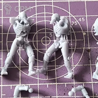 Описание картинки Necron warriors 10 штук - пачка 5 от Taptus по цене 100руб | Свободный Рынок Миниатюр - СРМ